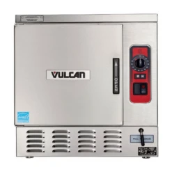 Vulcan C24EO3AF-E 3 Pan Electric Countertop Convection Steamer - 208 Volts 3 Phase 8 KW