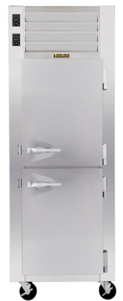 Traulsen ADT132KUT-HHS One-Section 24" W Solid Door Reach-In Spec-Line Refrigerator/Freezer Dual Temp Cabinet