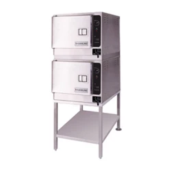 Cleveland (2) 22CET33.1 3 Pan Electric Convection Steamer - (2) 208-240V