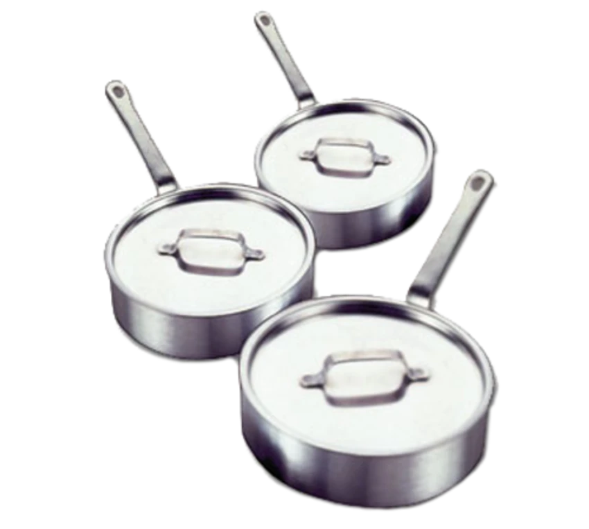 Vollrath 4072 12" W X 2.38" H 5 Qt. 3004 Aluminum Alloy With Riveted Non-Insulated Handle Premier Saute Pan 4 Vollrath 4072 12" W X 2.38" H 5 Qt. 3004 Aluminum Alloy With Riveted Non-Insulated Handle Premier Saute Pan - Image 2