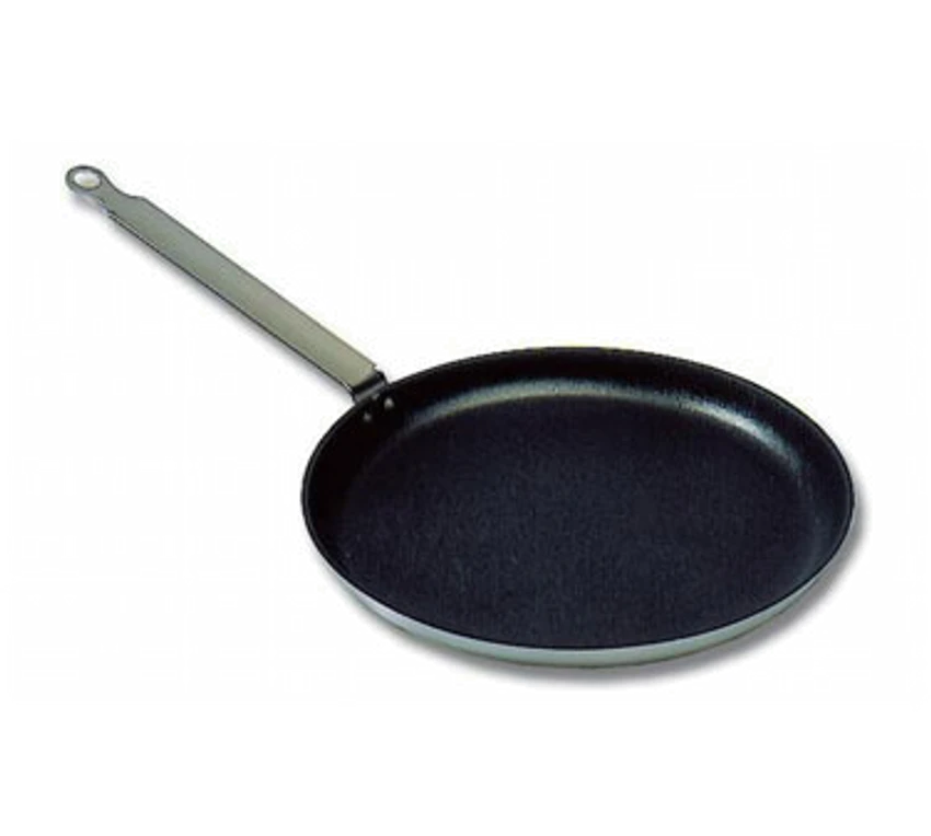 Matfer Bourgeat 907525 9" Dia. Aluminum Crepe Pan 3 Matfer Bourgeat 907525 9" Dia. Aluminum Crepe Pan