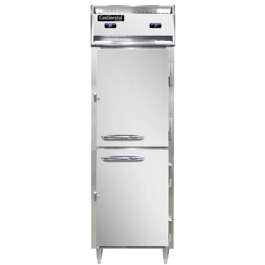 Continental Refrigerator DL1RFS-HD 26" W One-Section Solid Door Reach-In Designer Line Refrigerator/Freezer 3 Continental Refrigerator DL1RFS-HD 26" W One-Section Solid Door Reach-In Designer Line Refrigerator/Freezer