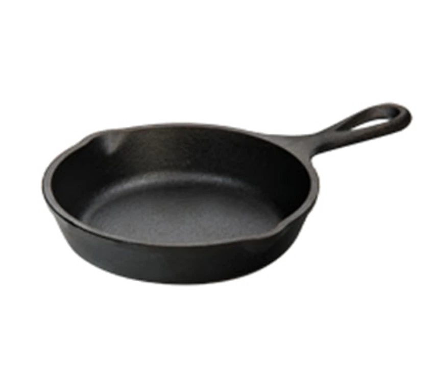 Lodge H5MS 1.06" D Cast Iron Mini Skillet (6 Each Per Case) 4 Lodge H5MS 1.06" D Cast Iron Mini Skillet (6 Each Per Case) - Image 2