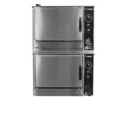 Groen (2)HY-3E 3 Pan Electric Tabletop Convection Steamer