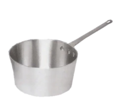 Vollrath 7345 5.5 Quart 3000 Series Aluminum Riveted Handle With Natural Finish Arkadia Sauce Pan
