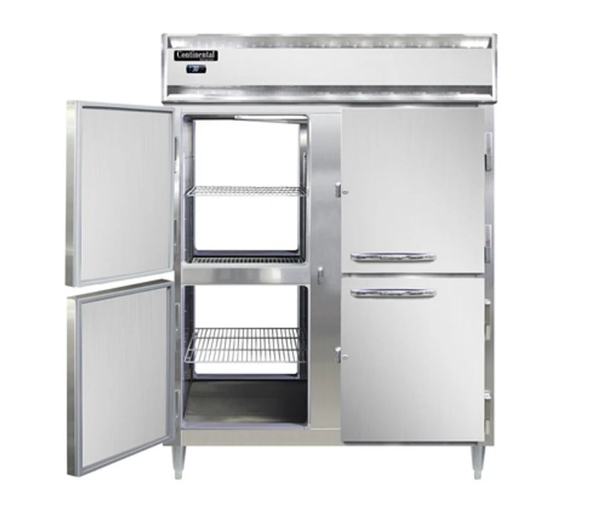 Continental Refrigerator DL2RFE-PT-HD 57" W Two-Section Solid Door Pass-Thru Designer Line Refrigerator/Freezer 3 Continental Refrigerator DL2RFE-PT-HD 57" W Two-Section Solid Door Pass-Thru Designer Line Refrigerator/Freezer