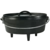 Lodge L10CO3 4 Qt. Black Cast Iron Round Camp Dutch Oven With Cover -Tableware Shop Sales e90a5f63 52ac 40a1 92ab 9678a67e6730 83951.1700693583