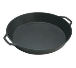 Lodge L17SK3 17" Round Cast Iron With Dual Handle Skillet