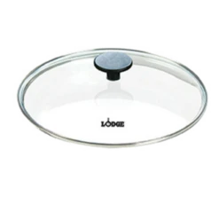 Lodge GL12 12.12" Dia. Tempered Glass Dishwasher Safe Lid (3 Each Per Case)