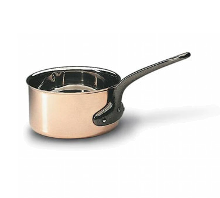Matfer Bourgeat 360018 2.63 Qt Copper Bourgeat Sauce Pan 3 Matfer Bourgeat 360018 2.63 Qt Copper Bourgeat Sauce Pan