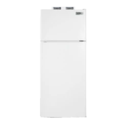 Summit BKRF1118W 23.63" W White Solid Door Break Room Refrigerator-Freezer