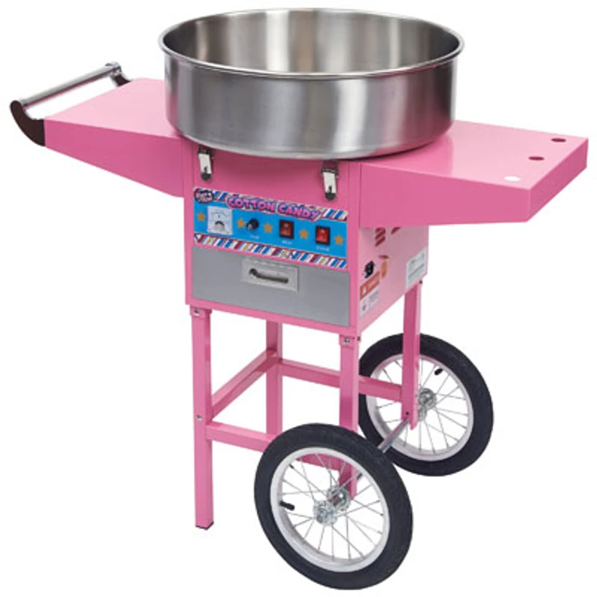 Winco CCM-28M Showtime Cotton Candy Machine With Cart Makes 120 Cones Per Hour (1 Set) 3 Winco CCM-28M Showtime Cotton Candy Machine With Cart Makes 120 Cones Per Hour (1 Set)